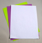 White or Colored Paper